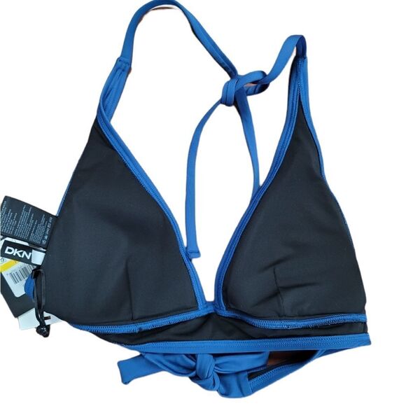 Dkny BALTIC Triangle Halter Bikini Swim Top - Picture 6 of 7